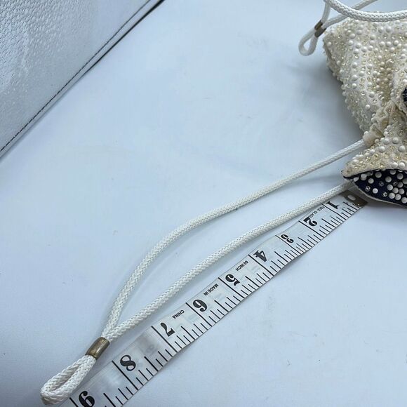 Vintage 70’s boho reversible drawstring bucket bag. - Picture 3 of 9